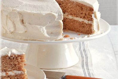 Parsnip-Ginger Layer Cake with Browned Buttercream Frosting