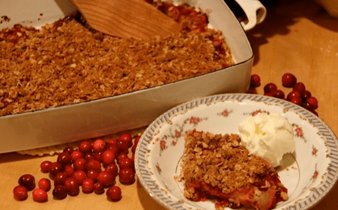 Apple Cranberry Crunch - edible Southeastern Massachusetts