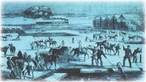 Frederic Tudor's 1854 operation at Spy Pond in Arlington 