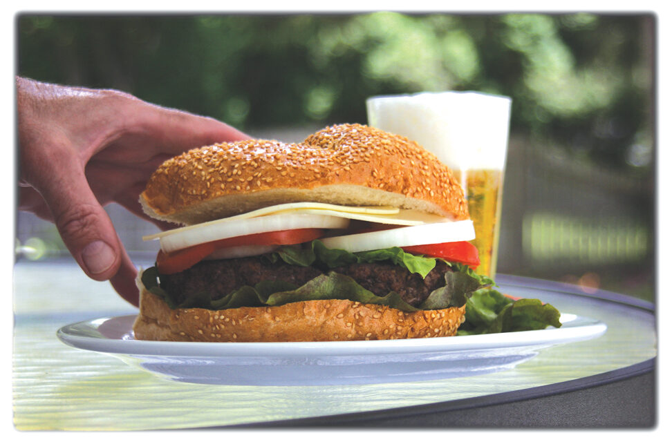 A Guy, A Beer, and A Burger: a cautionary tale of food safety