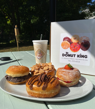 Donut King Plate of Donuts