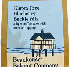 Beachouse Baking Company, Lakeville MA – Gluten Free Blueberry Buckle Mix