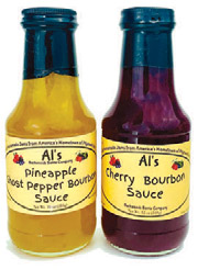 LOCAL PROVISIONS: Al’s Backwoods Berrie Co. – Pineapple Ghost Pepper Bourbon Grilling Sauce and Cherry Bourbon Grilling Sauce