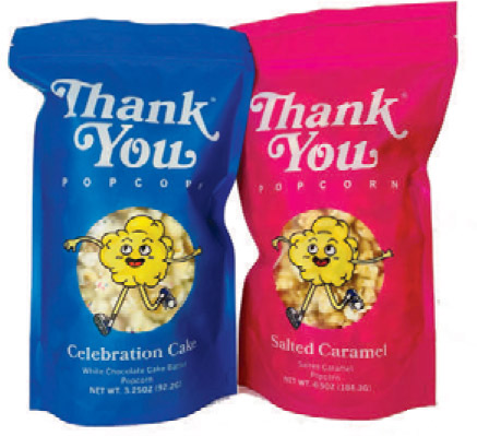 LOCAL PROVISIONS: Thank You Popcorn – Celebration Cake Popcorn and Salted Caramel Popcorn