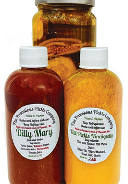Local Provisions: The Pretentious Pickle Company – Dill Pickle Vinaigrette, Dilly Mary, & Sweet As Sofia Pickles