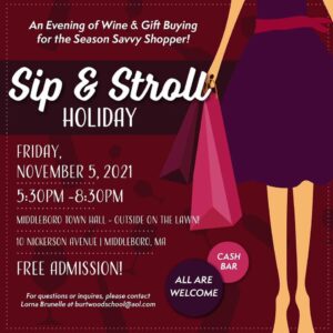 Sip & Stroll - Middleboro Town Hall Outdoors!