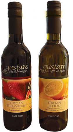 LOCAL PROVISIONS: Gustare Oils & Vinegars – Italian Lemon Olive Oil & Tuscan Strawberry Balsamic Vinegar
