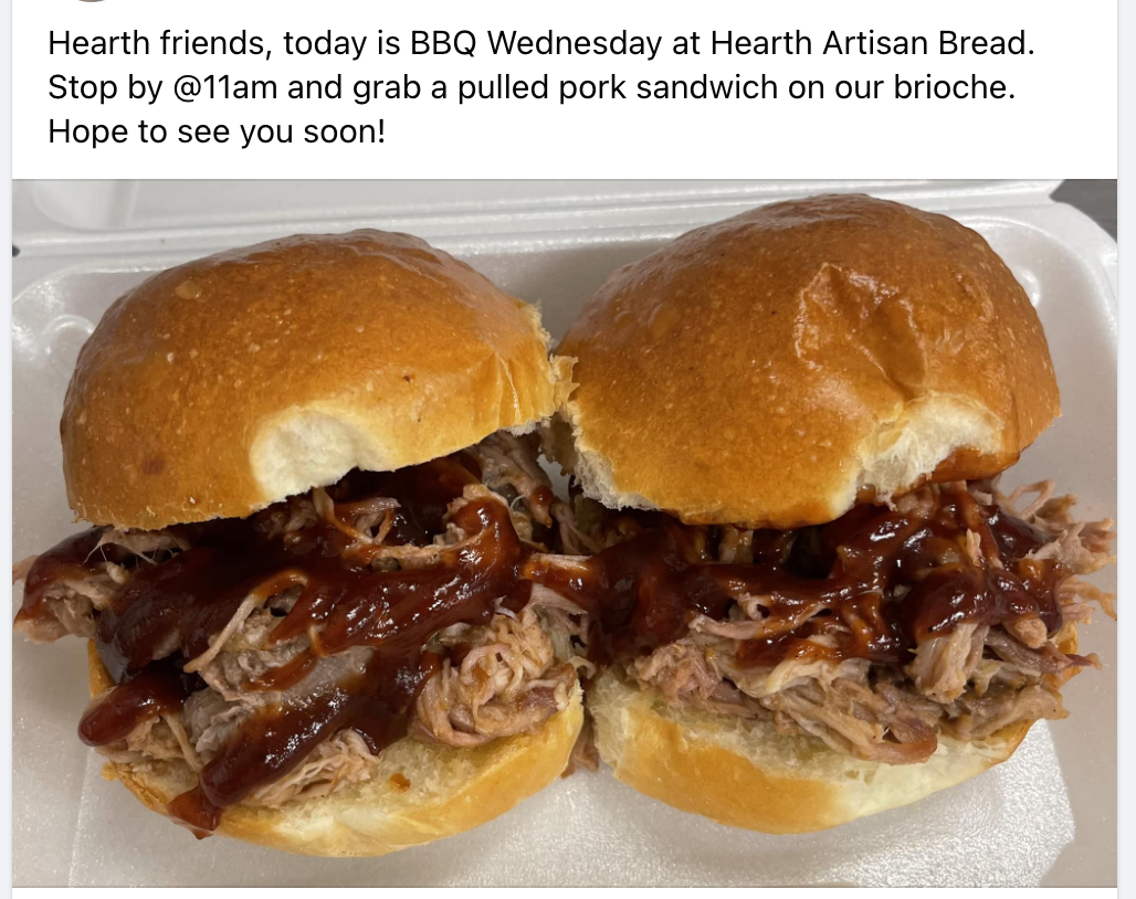 BBQ Wednesdays at Hearth Bread, Plymouth