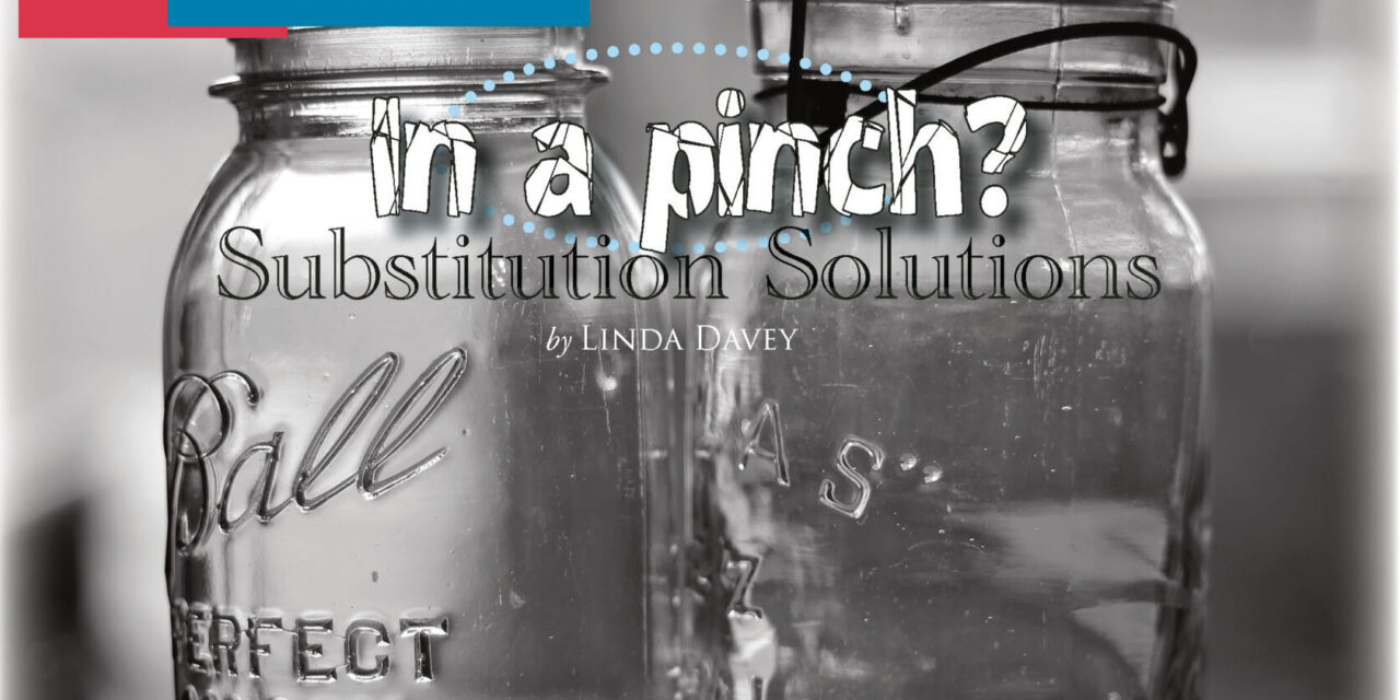 In a Pinch? Substitution Solutions