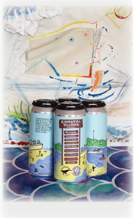 Local Provisions: Stellwagen Beer Company: Craft Beer, Coastal Villages New England IPA