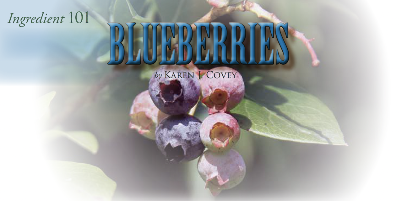 Ingredient 101: Blueberries