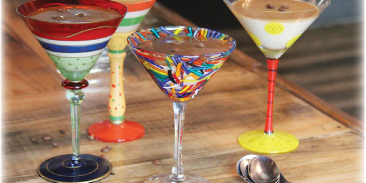 Espresso Martini Panna Cotta with a Sea Salt Glaze